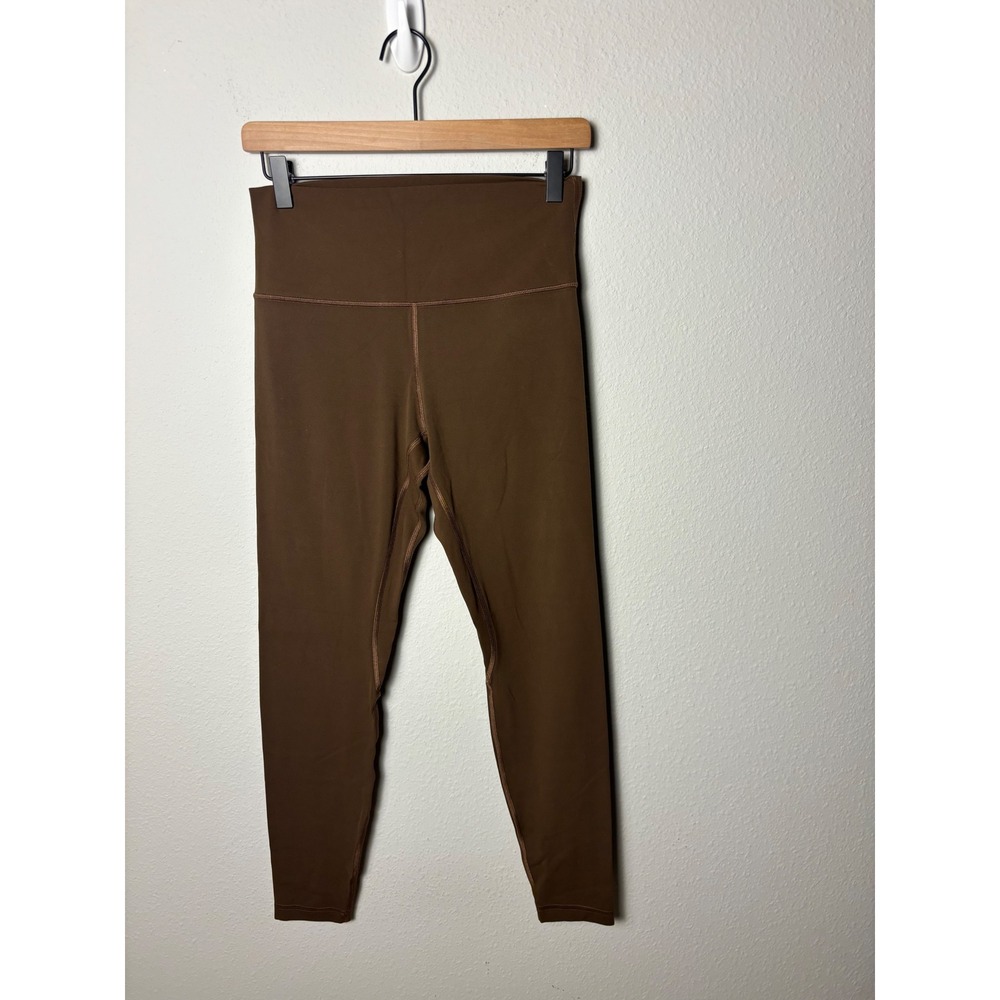 🩵Lululemon Align High-Rise Pant 28 Java Brown Nulu Yoga Leggings W5DITS Size 8